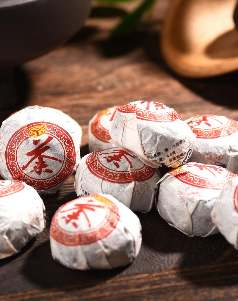 Meng Hai Mini Ripe Puerh Tea Cake