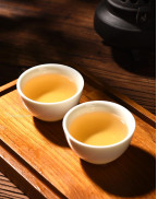 Ba Da Shan Golden Leaves Ripe Pu-erh Tea