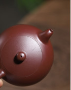  Classic Half-Moon-Shaped Purple Clay Tea Pot