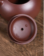  Classic Half-Moon-Shaped Purple Clay Tea Pot