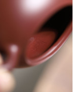  Classic Half-Moon-Shaped Purple Clay Tea Pot