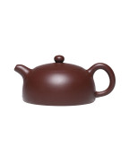  Classic Half-Moon-Shaped Purple Clay Tea Pot