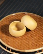Golden Duan Ni Purple Clay Gongfu Tea Cup