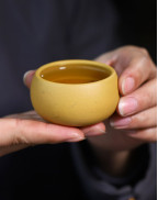 Golden Duan Ni Purple Clay Gongfu Tea Cup