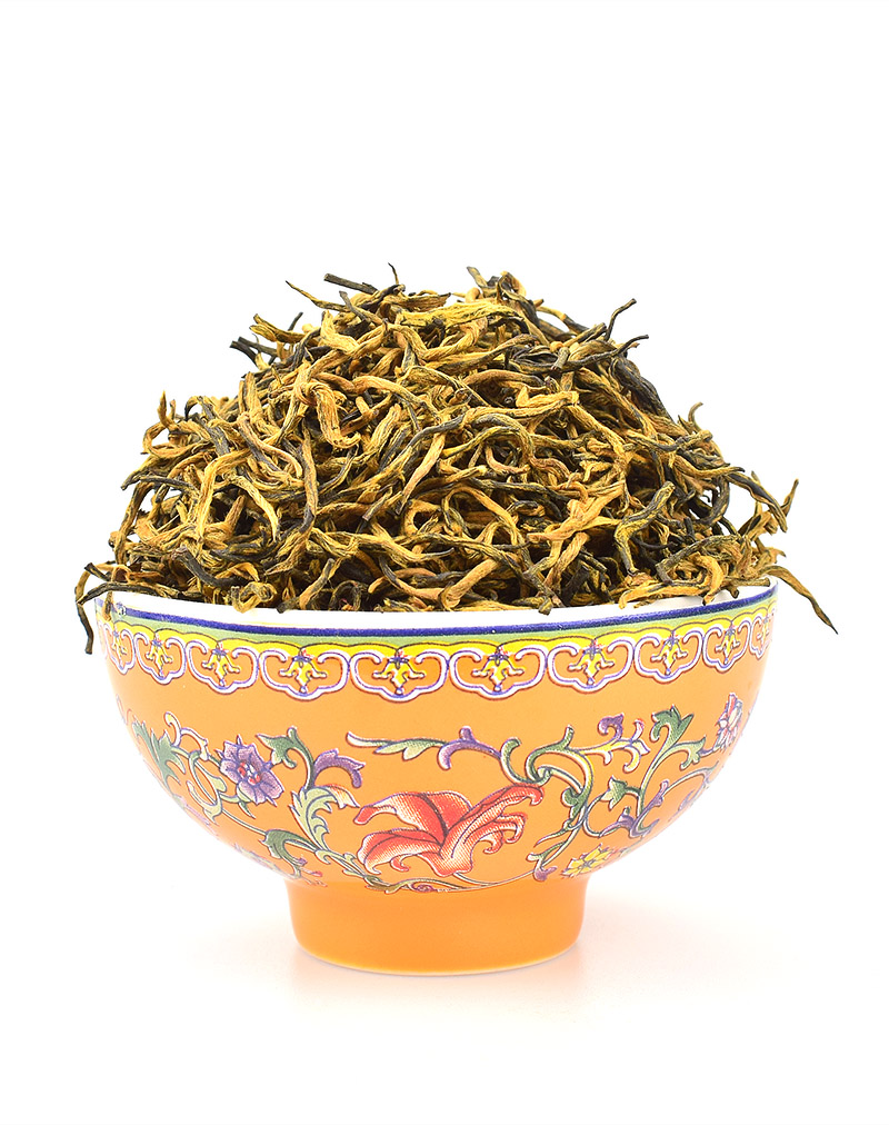 Golden Steed Eyebrow (Jin Jun Mei) Buds Tea