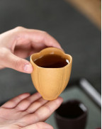 Lotus Petal Purple Clay Tea Fragrance-Smelling Cup