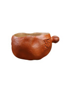 Hand-Made Duan Ni Pomegranate Purple Clay Tea Cup