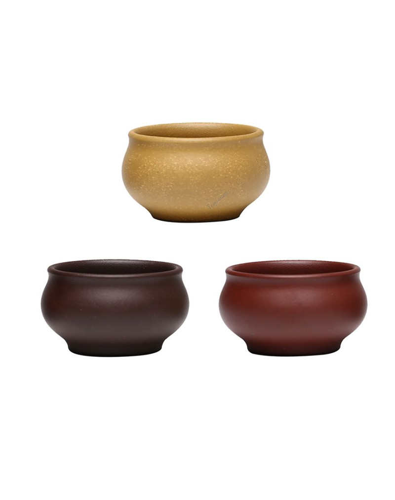 Hand-Made Purple Clay Gongfu Tea Cup