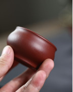 Hand-Made Purple Clay Gongfu Tea Cup