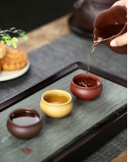 Hand-Made Purple Clay Gongfu Tea Cup