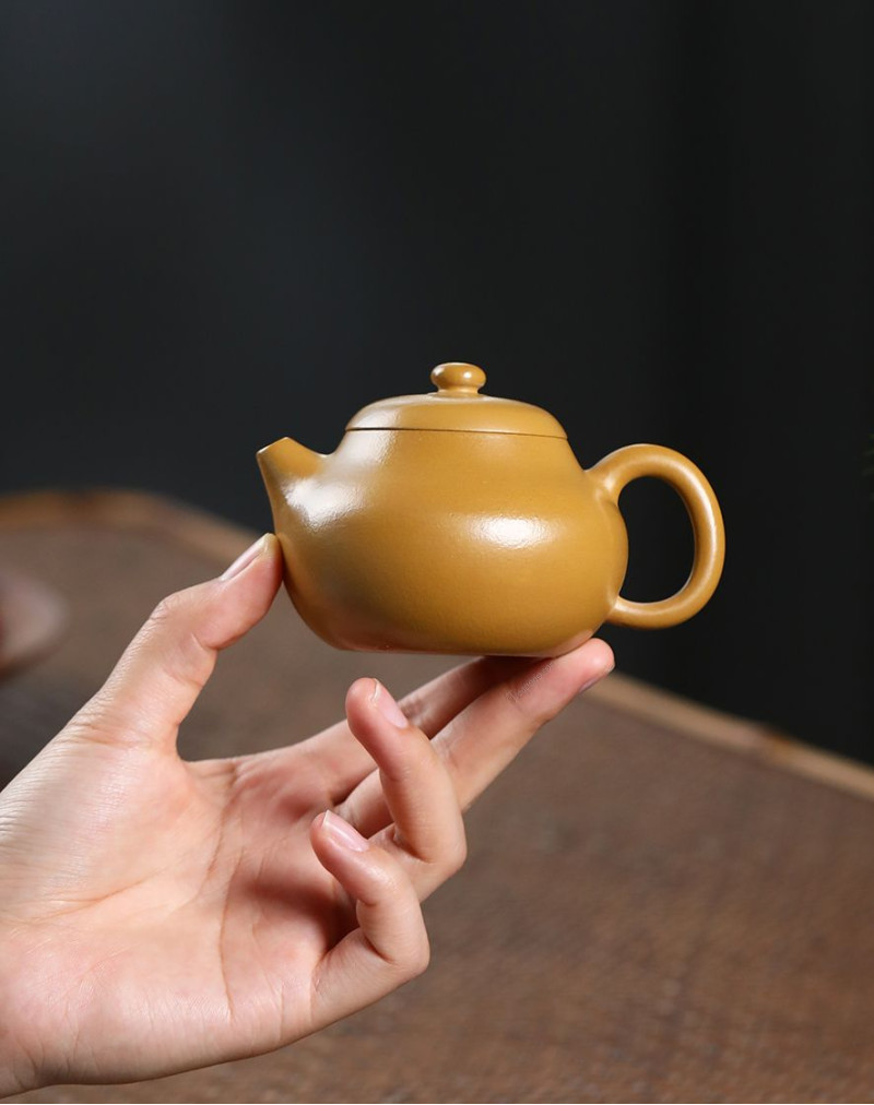  Small Wen Dan Purple Clay Pomelo Tea Pot