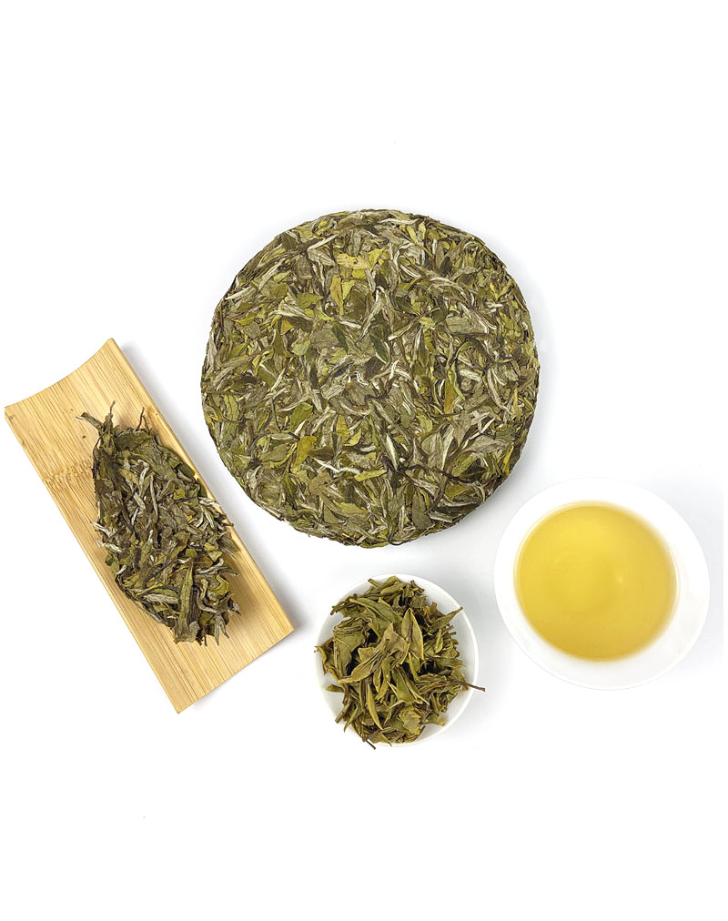 High Mountain Sun-dried White Peony Tea Cake 