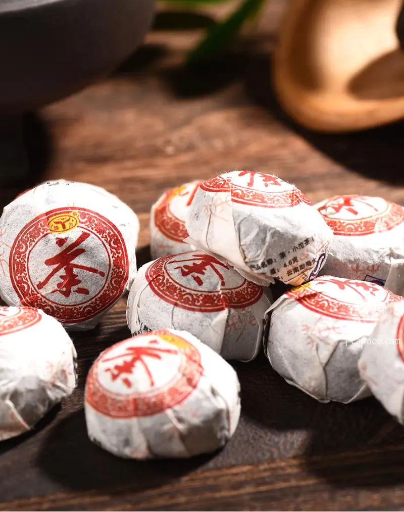 Meng Hai Mini Ripe Puerh Tea Cake