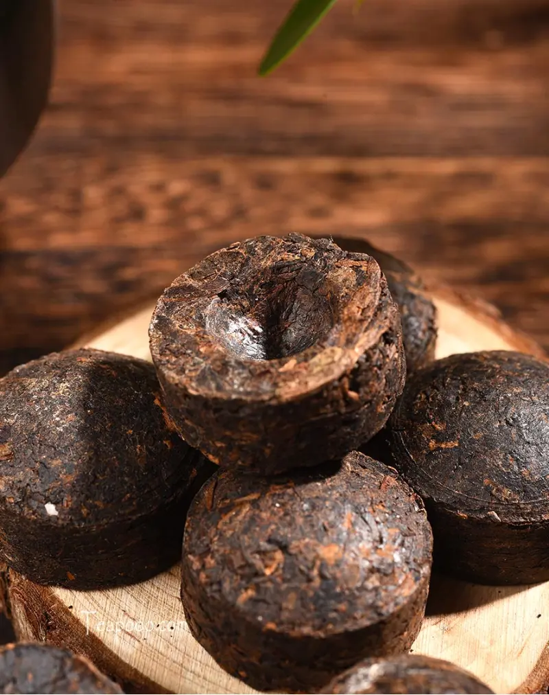 Classic Meng Hai Mini Ripe Puerh Tea Cake 