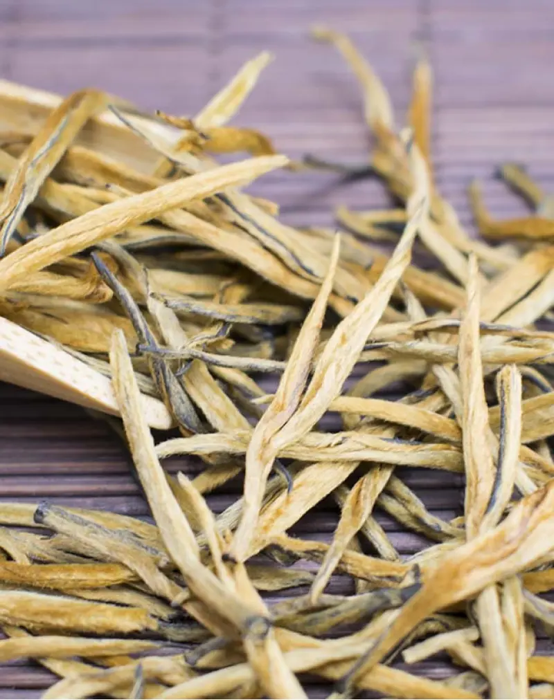 Yun Nan Dian Hong Jin Zhen Golden Needle Black Tea