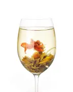 Butterfly Flowers Blooming Tea