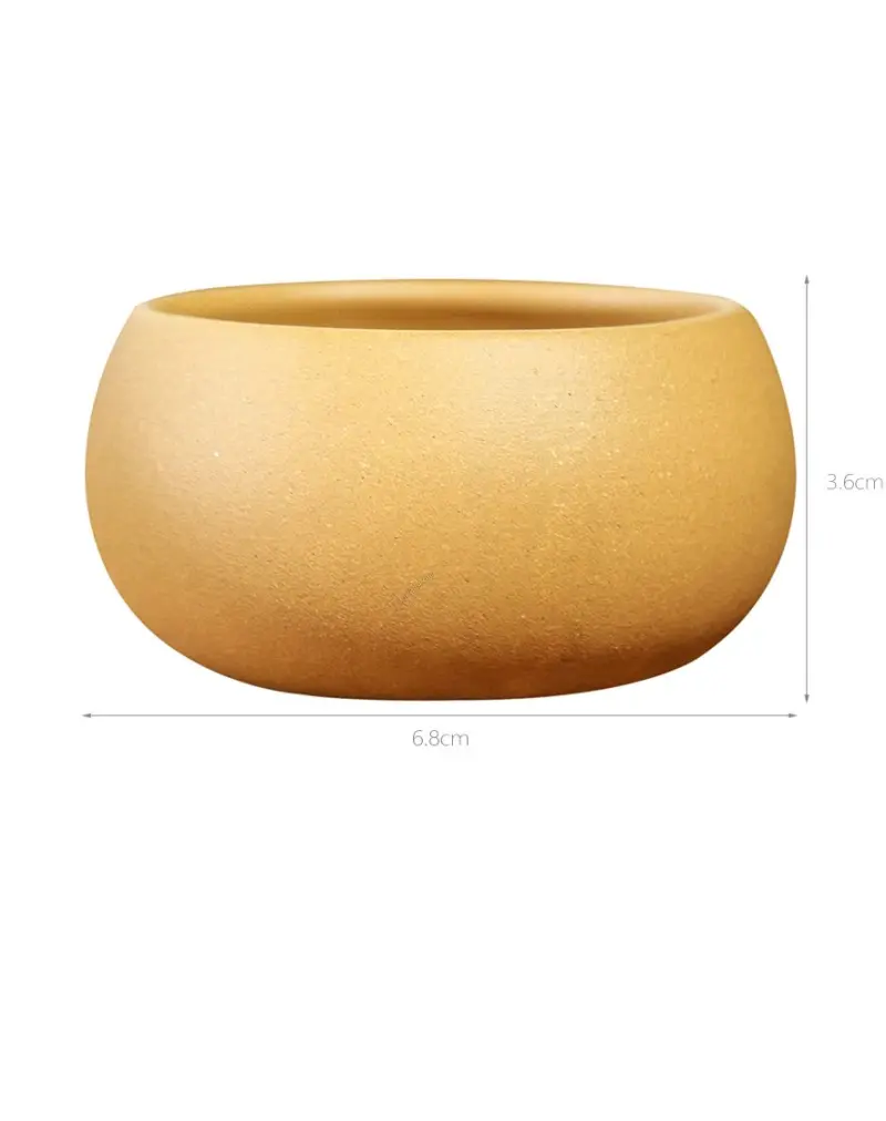 Golden Duan Ni Purple Clay Gongfu Tea Cup