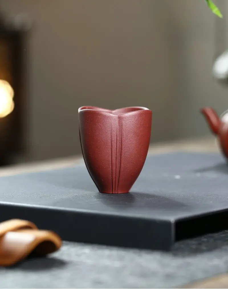 Lotus Petal Purple Clay Tea Fragrance-Smelling Cup