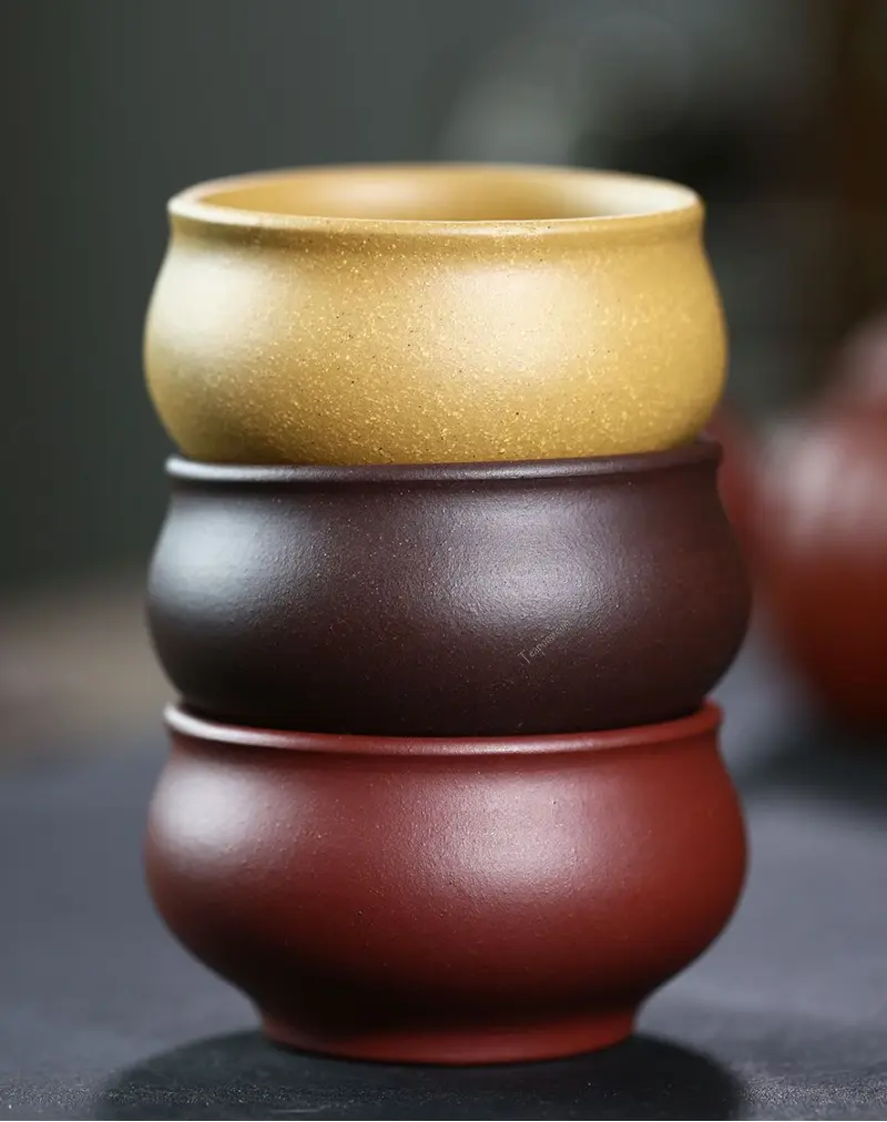 Hand-Made Purple Clay Gongfu Tea Cup