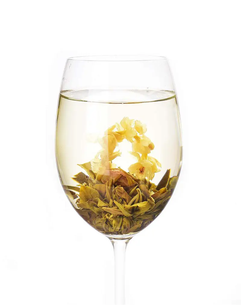 Seven Stars Around Moon Blooming Tea