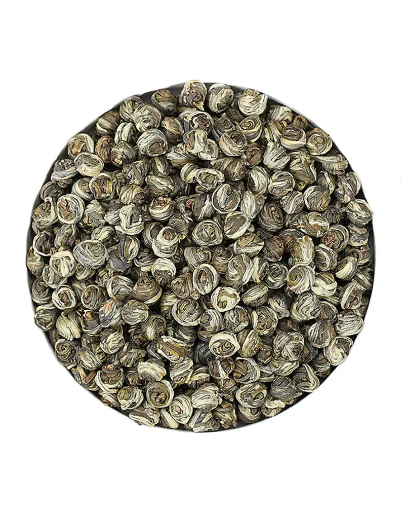 Single bud Jasmine Pearls (Moli Longzhu) scented green tea 