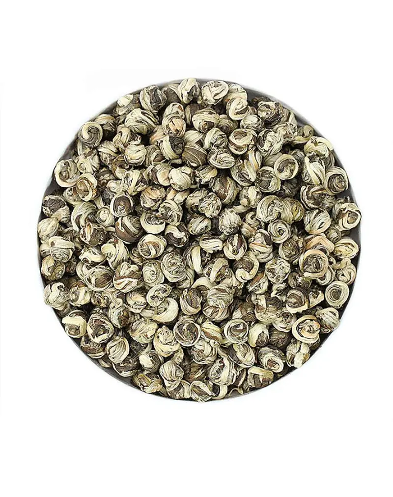 White Jasmine Pearls Scented Green Tea