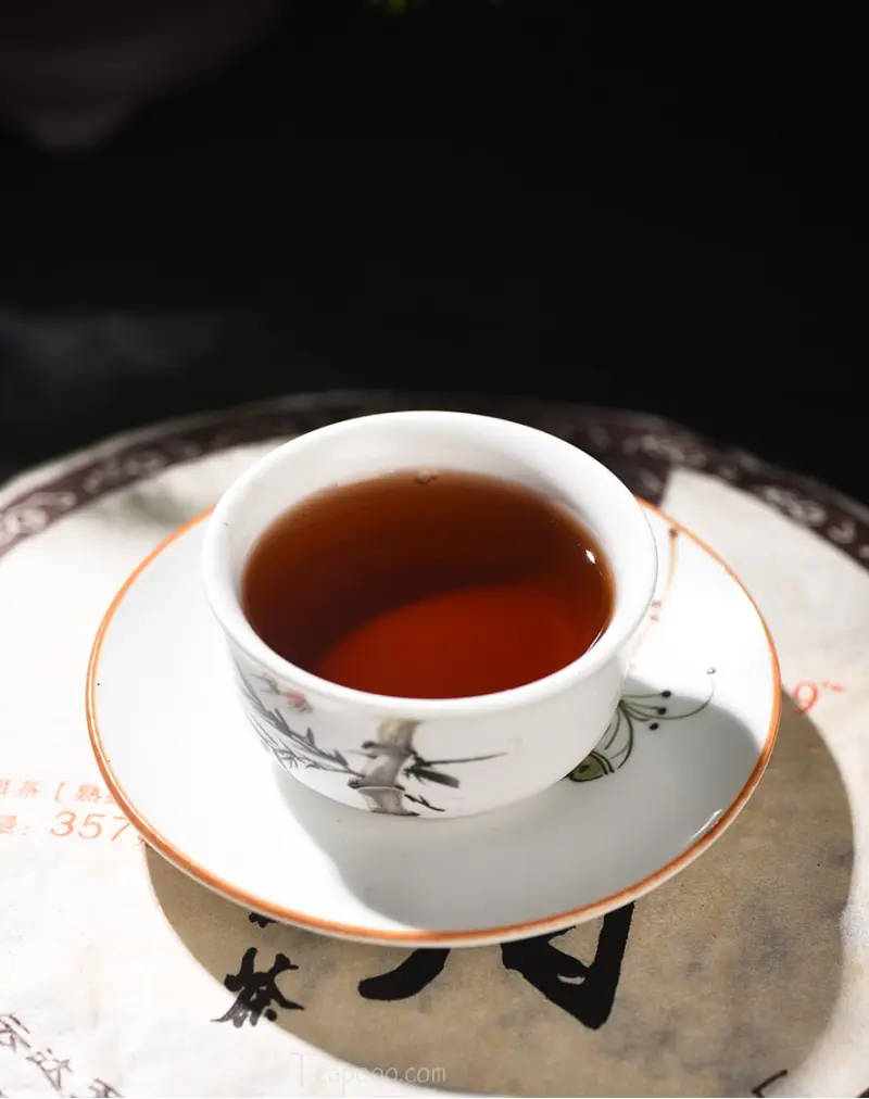 Xi Gui Big Tree Ripe Puerh Tea Cake 