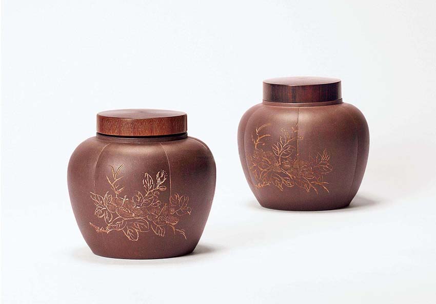 Chinese Purple Mud Tea Canister (1920s)
