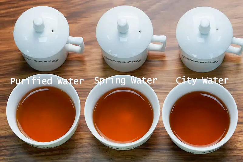 Different Water Yields Diverse Tea Colors In Black Tea