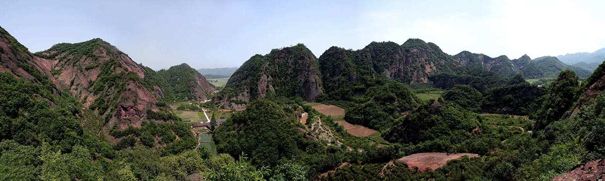 The topography of Yuan 'an, Hubei Province The topography of Yuan 'an, Hubei Province
